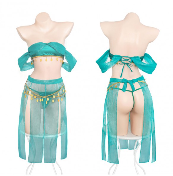 FEE ET MOI COS Western Style Dancer Set (Blue - Green)